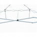 Gazebo po-up ( montagem rápida )  com 4 suportes climatéricos para saco de areia com 2,5 x 2,5 mts